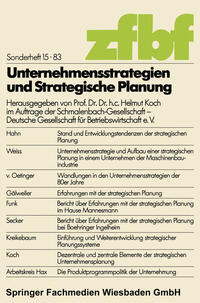 Unternehmensstrategien und strategische Planung