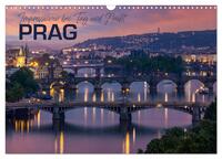 PRAG Impressionen bei Tag und Nacht (Wandkalender 2025 DIN A3 quer), CALVENDO Monatskalender