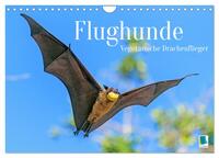 Flughunde: Vegetarische Drachenflieger (Wandkalender 2025 DIN A4 quer), CALVENDO Monatskalender