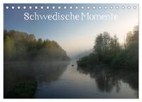 Schwedische Momente (Tischkalender 2025 DIN A5 quer), CALVENDO Monatskalender