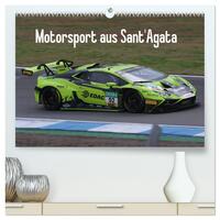 Motorsport aus Sant’Agata (hochwertiger Premium Wandkalender 2025 DIN A2 quer), Kunstdruck in Hochglanz