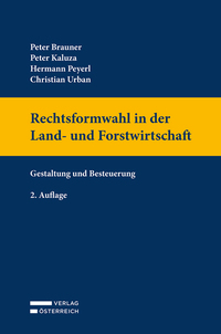 Rechtsformwahl in der Land- und Forstwirtschaft