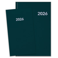 Buchkalender-Set: Buchkalender & Wochenplaner 2026 petrol