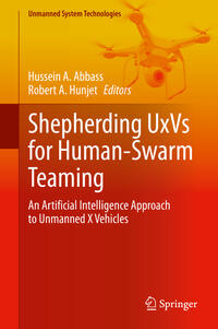 Shepherding UxVs for Human-Swarm Teaming