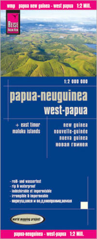 Reise Know-How Landkarte Papua-Neuguinea, Indonesien: West-Papua, Molukken (1:2.000.000)