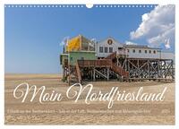 Moin Nordfriesland - Urlaub an der Nordseeküste (Wandkalender 2025 DIN A3 quer), CALVENDO Monatskalender