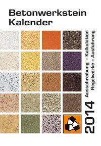 Betonwerkstein-Kalender 2014