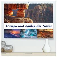 Formen und Farben der Natur (hochwertiger Premium Wandkalender 2025 DIN A2 quer), Kunstdruck in Hochglanz