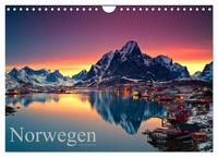 Norwegen (Wandkalender 2025 DIN A4 quer), CALVENDO Monatskalender