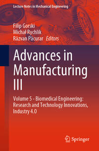 Advances in Manufacturing III