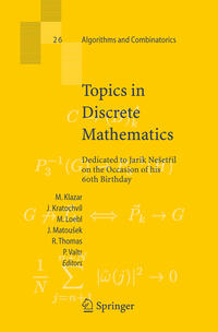 Topics in Discrete Mathematics