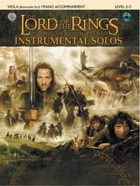 The Lord of the Rings Instrumental Solos for Strings: Viola (with Piano Accompaniment)