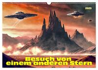 Besuch von einem anderen Stern (Wandkalender 2025 DIN A3 quer), CALVENDO Monatskalender