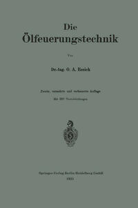 Die Ölfeuerungstechnik