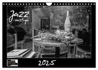 Jazz onstage (Wandkalender 2025 DIN A4 quer), CALVENDO Monatskalender