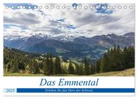 Das Emmental (Tischkalender 2025 DIN A5 quer), CALVENDO Monatskalender