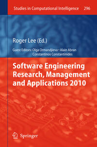 Software Engineering Research, Management and Applications 2010