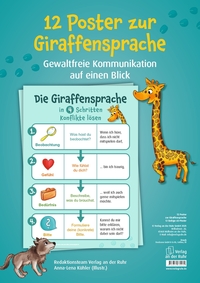 12 Poster zur Giraffensprache