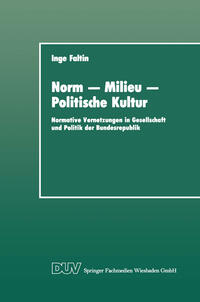 Norm — Milieu — Politische Kultur