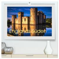 Englands Süden (hochwertiger Premium Wandkalender 2025 DIN A2 quer), Kunstdruck in Hochglanz