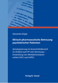 Klinisch-pharmazeutische Betreuung psychiatrischer Patienten