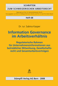 Information Governance im Arbeitsverhältnis