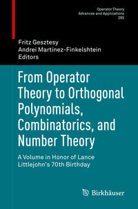 From Operator Theory to Orthogonal Polynomials, Combinatorics, and Number Theory