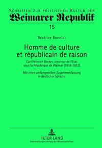 Homme de culture et républicain de raison