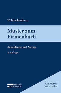 Muster zum Firmenbuch