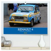 Renault 4 - Kultfahrzeug und Wegbegleiter (hochwertiger Premium Wandkalender 2025 DIN A2 quer), Kunstdruck in Hochglanz