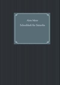 Schreibheft für Sütterlin