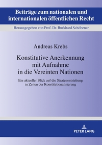 Konstitutive Anerkennung mit Aufnahme in die Vereinten Nationen