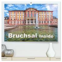 Bruchsal Inside (hochwertiger Premium Wandkalender 2025 DIN A2 quer), Kunstdruck in Hochglanz