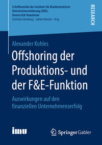 Offshoring der Produktions- und der F&E-Funktion