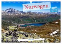 Norwegen Wanderbar (Wandkalender 2025 DIN A3 quer), CALVENDO Monatskalender