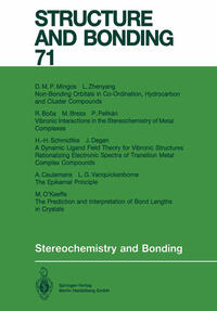 Stereochemistry and Bonding