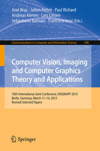 Computer Vision, Imaging and Computer Graphics Theory and Applications