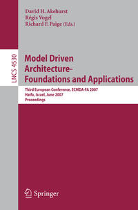 Model Driven Architecture - Foundations and Applications