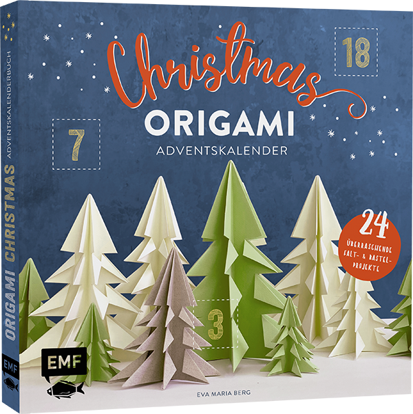 Mein Adventskalender-Buch: Origami Christmas