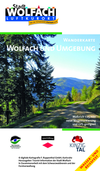 Wanderkarte Wolfach /Oberwolfach