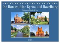 Die Hansestädte Kyritz und Havelberg (Tischkalender 2026 DIN A5 quer), CALVENDO Monatskalender