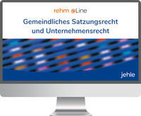 Gemeindl. Satzungsrecht und Unternehmensrecht online