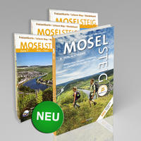 Moselsteig - PremiumSet. Offizieller Wanderführer mit drei Karten 1:25000, GPS-Daten, Höhenprofile, Online-Anbindung "Scan to go".