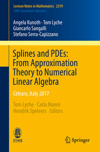 Splines and PDEs: From Approximation Theory to Numerical Linear Algebra