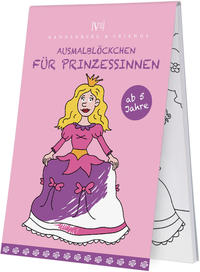 Ausmalblöckchen "Prinzessin"