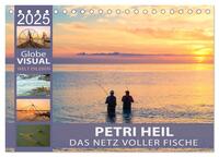 PETRI HEIL - Das Netz voller Fische (Tischkalender 2025 DIN A5 quer), CALVENDO Monatskalender