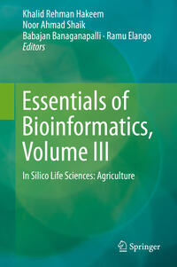 Essentials of Bioinformatics, Volume III