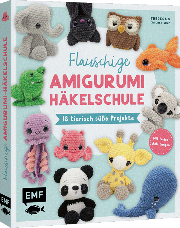 Flauschige Amigurumi-Häkelschule