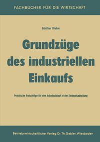 Grundzüge des industriellen Einkaufs