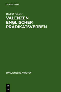 Valenzen englischer Prädikatsverben